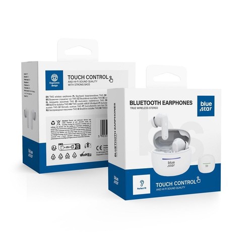 Blue star auricolare bluetooth - star,